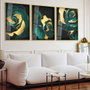 Wallity Huhu390 Cuadro Decorativo de Vidrio Templado Multicolor 30 x 40 cm (3 piezas)